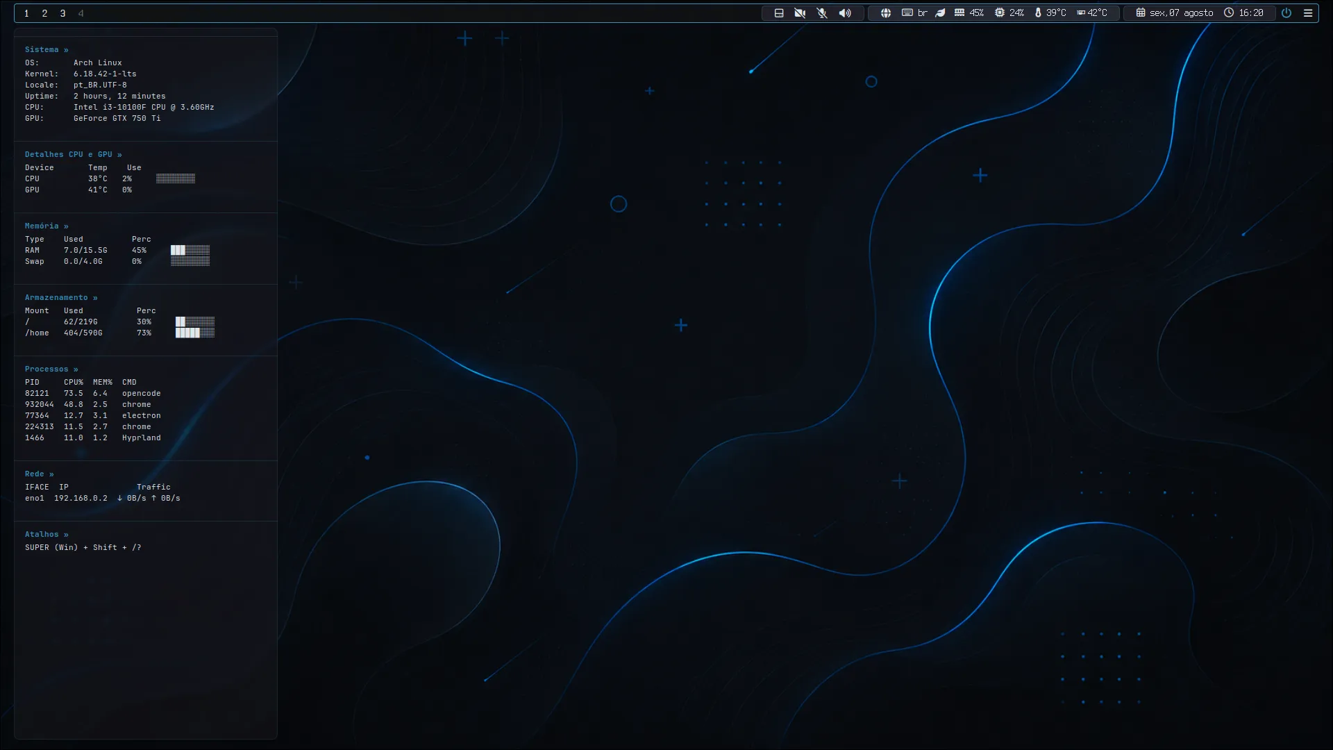 GNARUS desktop — preview 1